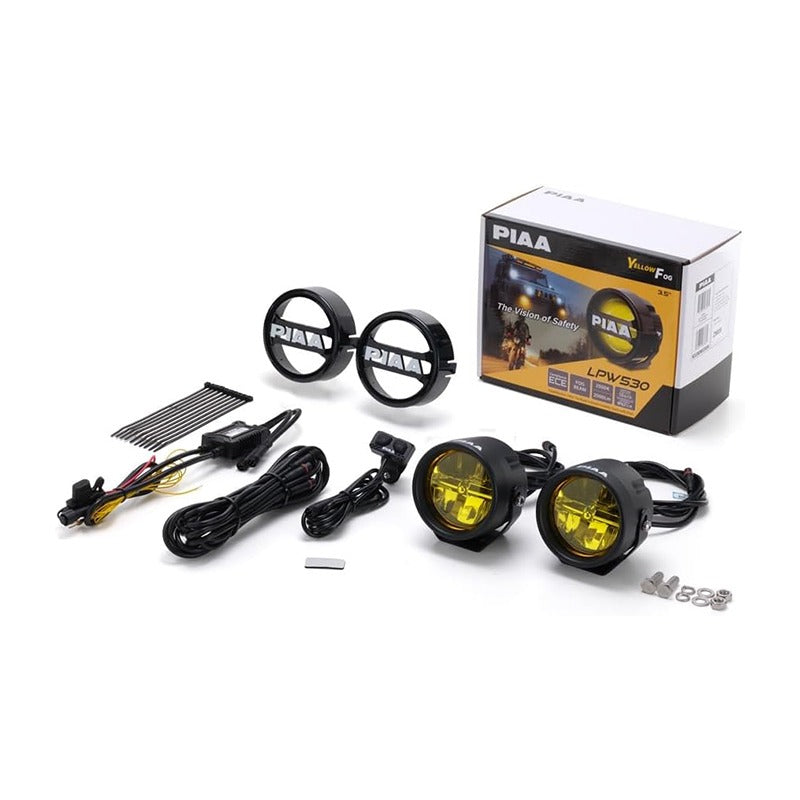 PIAA DKW538E LPW530 Round LED Lamp Kit 2500lm