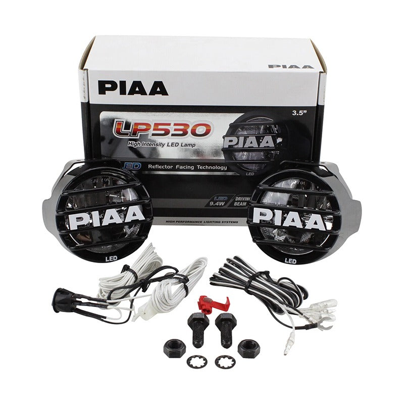 PIAA DK535BG LP530 Round LED Lamp Kit 6000K 440lm