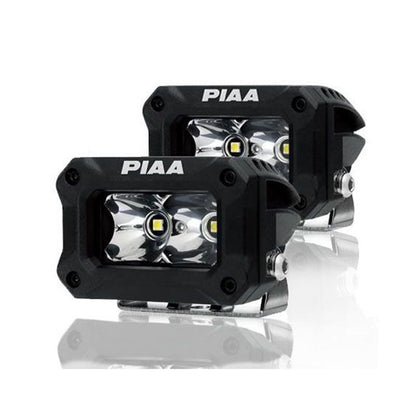 PIAA DKCL203 2000 Series LED Pod Light Kit 5600K 1200lm