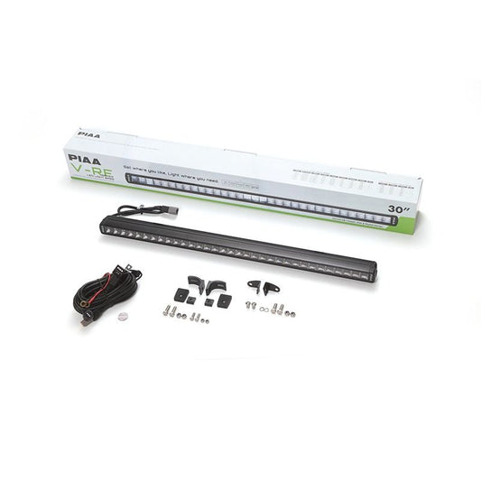 PIAA DKVR305E V-RF 30" LED Light Bar Kit 14550lm 5800K White Beam 165W