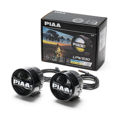 PIAA Προβολέας DKW531 LPW530 Round LED 2000lm 3-Color Mode Driving Beam 20W